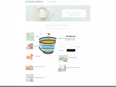www.the-card-shoppe.com snapshot