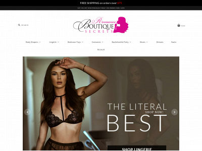 romanceboutiquesecrets.com snapshot