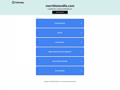 merrittislandfla.com snapshot