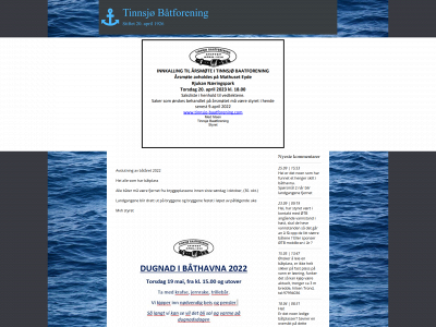 tinnsjo-baatforening.com snapshot