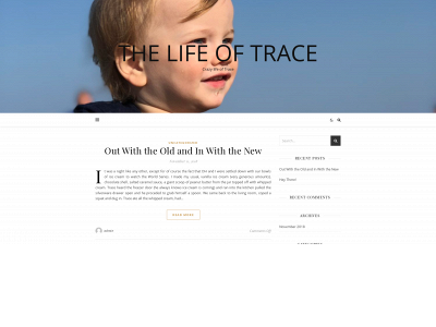 thelifeoftrace.com snapshot