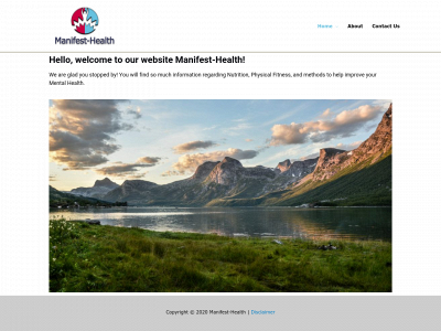 manifest-health.com snapshot