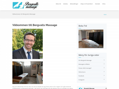 bergvallsmassage.se snapshot