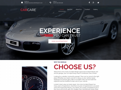 arosautosaccidentrepair.co.uk snapshot