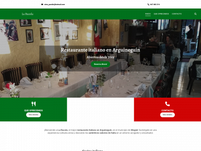 restauranteitalianolarucola.com snapshot