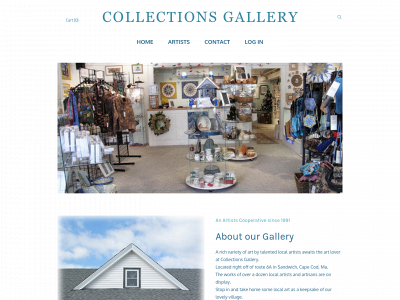 www.collectionsgallery.com snapshot