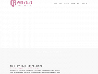 weatherguardroofingtx.com snapshot