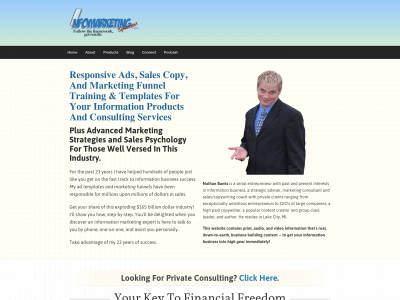 infomarketingspecialist.com snapshot