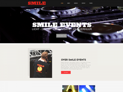 smile-events.be snapshot