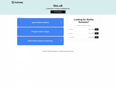 tisc.uk snapshot