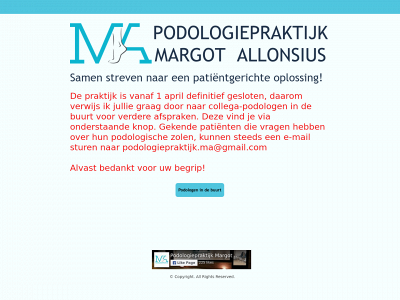 podologiepraktijk-ma.be snapshot