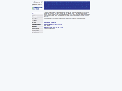 horsholm-koret.dk snapshot