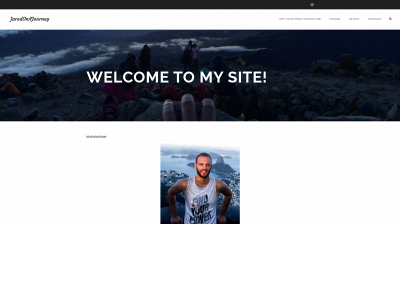 jaredonajourney.com snapshot