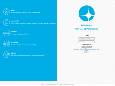 fxunivers.com snapshot