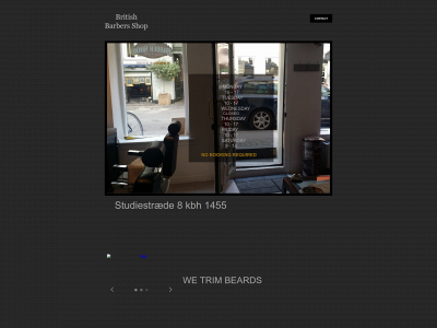 britishbarber.dk snapshot