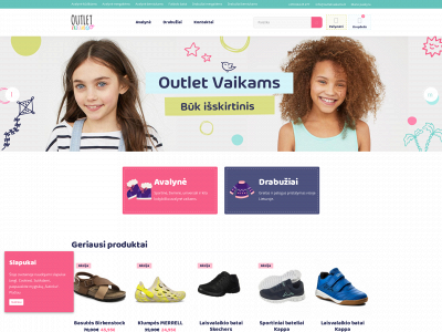 outletvaikams.lt snapshot