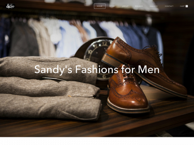 www.sandysfashionsformen.com snapshot