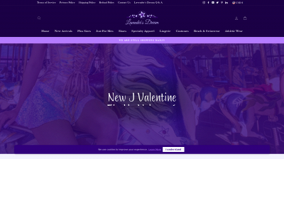 lavendersdream.com snapshot