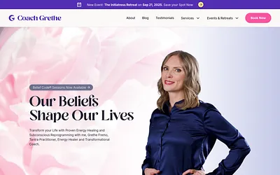 coachgrethe.com snapshot
