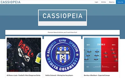cassiopeianews.se snapshot