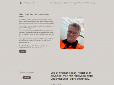 mandedepression.dk snapshot
