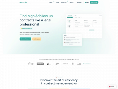 europeanlegaltech.com snapshot