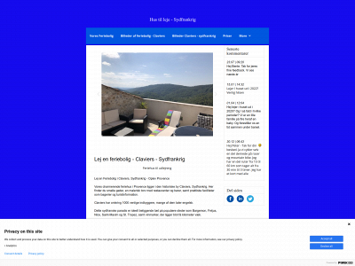 feriehussydfrankrig.dk snapshot