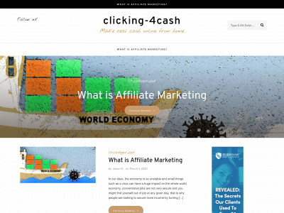 clicking-4cash.com snapshot
