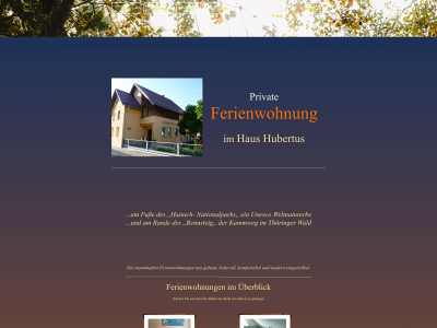 fewohaushubertus.de snapshot