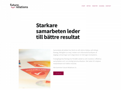 futurerelations.se snapshot