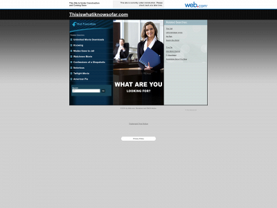 thisiswhatiknowsofar.com snapshot