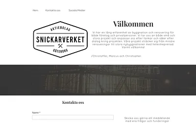 snickarverketgbg.se snapshot