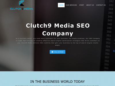 clutch9media.com snapshot