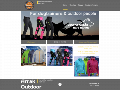 arrak.nl snapshot