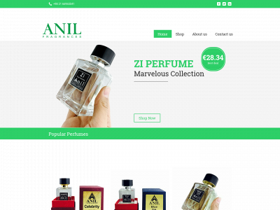 anilcosmetics.com snapshot