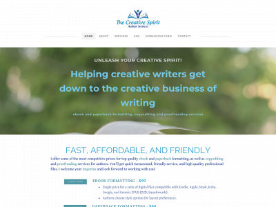 www.the-creative-spirit.com snapshot