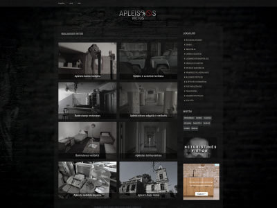 apleistosvietos.lt snapshot