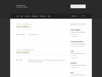 paraffection.se snapshot