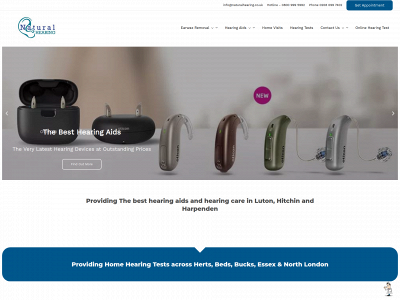 naturalhearing.co.uk snapshot