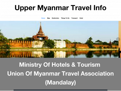 uppermyanmartravelinfo.com snapshot