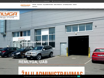 remlyga.lt snapshot