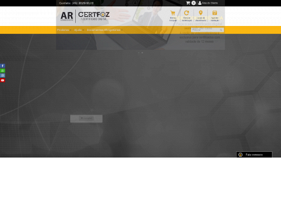 arcertfoz.com.br snapshot
