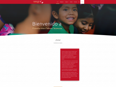 fundacionodresnuevos.org snapshot
