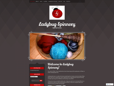 ladybugspinnery.com snapshot