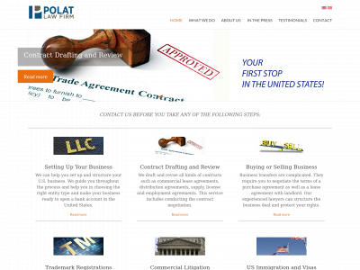 polatlaw.com snapshot