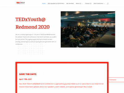 tedxredmond.com snapshot
