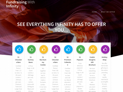 fundraisingwithinfinity.com snapshot
