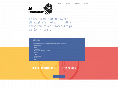 bc-entreprenad.se snapshot