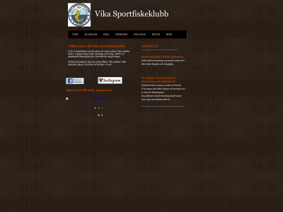 vikasportfiskeklubb.se snapshot