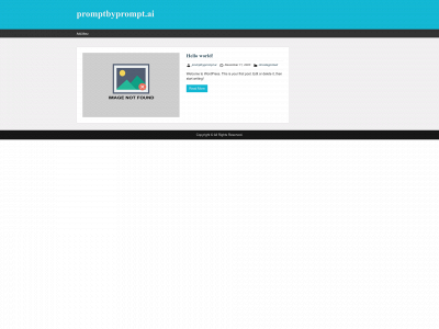 promptbyprompt.ai snapshot
